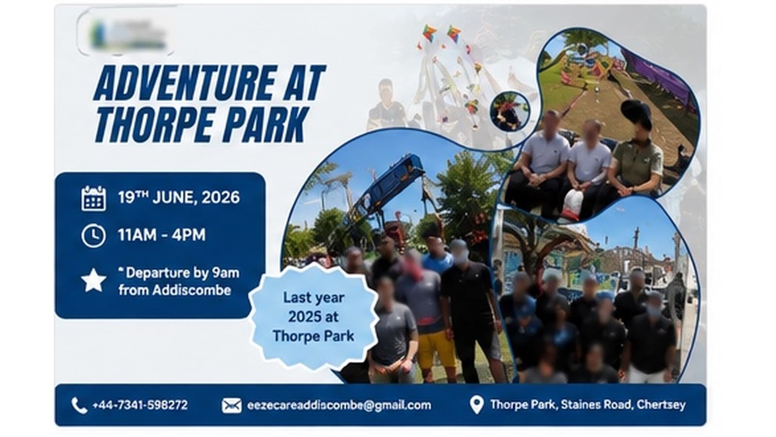Eeze Care Supported Living | Event Flyer